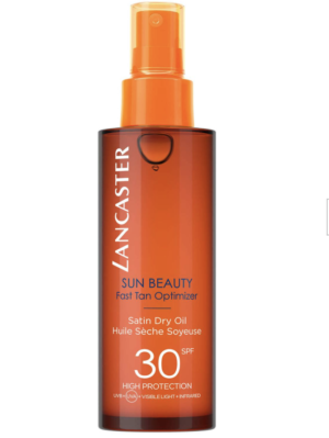 Huile Soyeuse Fast Tan Optimiser Sun Beauty SPF 30 Lancaster 150 ml