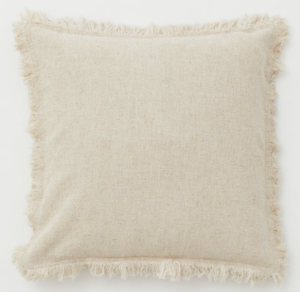 Housse de coussin en lin H&M home