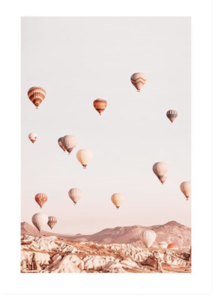 LET’S FLY AWAY AFFICHE DESENIO