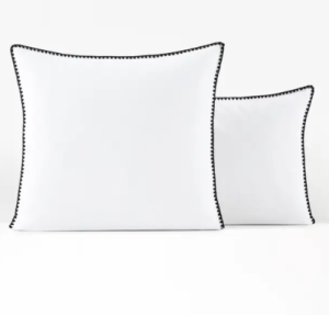 LA REDOUTE INTERIEURS Taie d’oreiller en coton lavé, brodée, Merida