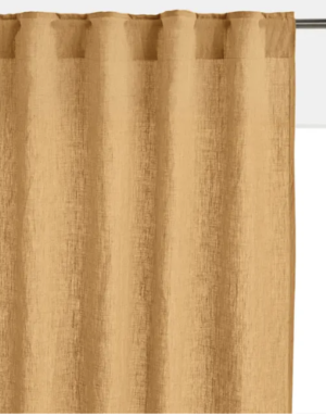 LA REDOUTE INTERIEURS Rideau lin lavé finition pattes cachées, Onega