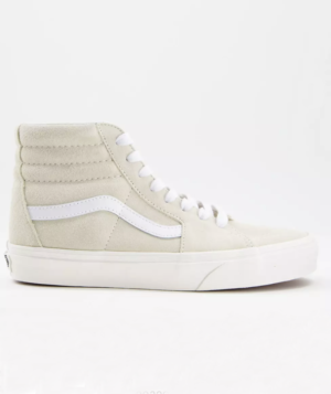Vans – SK8-Hi Pig – Baskets en daim – Crème