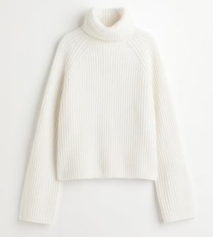 Pull en maille côtelée H&M