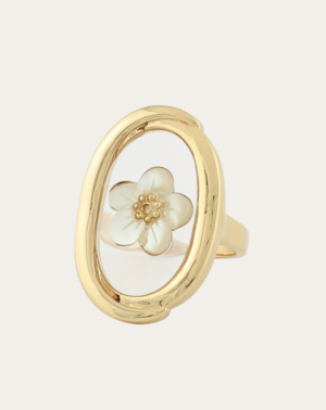 bague BAHAMAS Léo Sedim résine fleur