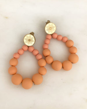 Louise – Boucle – Corail MODE IN ELO