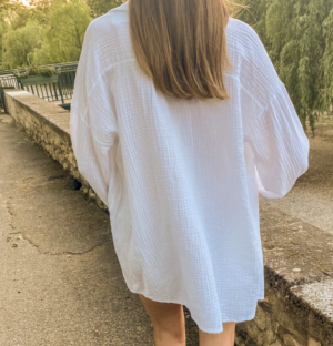 Albi – Surchemise – Blanc MODE IN ELO