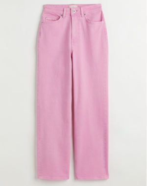 Straight High Ankle Jeans ROSE H&M
