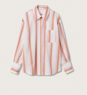 Chemise coton à rayures RÉF. 27095750-SIR-LM MANGO