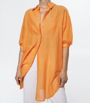 Chemise coton oversize RÉF. 37960369-LUNGA-LM MANGO