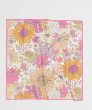 Foulard/bandeau fleurs rose H&M