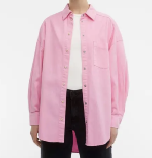 Object collectors item Chemise en jean Oversize