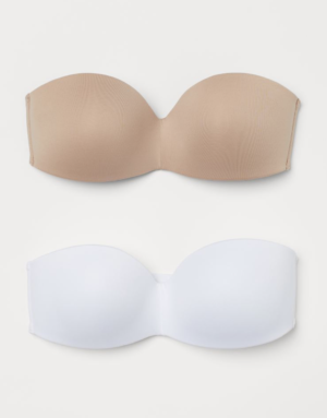 Lot de 2 soutiens-gorge bandeau H&M