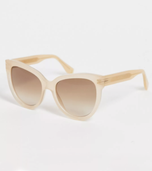 Marc Jacobs – Lunettes de soleil œil-de-chat – Beige