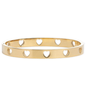 Open Heart Bangle BRACHA JEWELRY