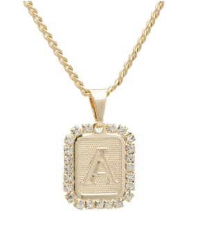 Royal Initial Card BRACHA JEWELRY