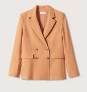 Mango Veste de costume double boutonnage