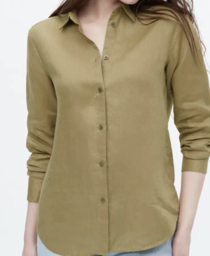 CHEMISE 100 % LIN PREMIUM FEMME UNIQLO