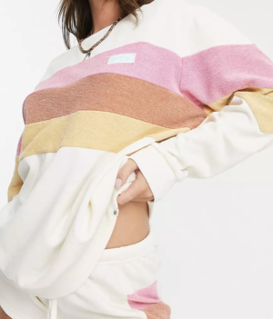 Rip Curl – Heat Wave – Pull oversize – Blanc