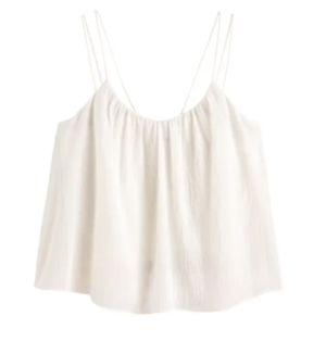 La redoute collections Caraco col rond, fines bretelles