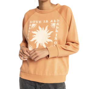 Sweatshirt Billabong All Love orange – ginger Spartoo