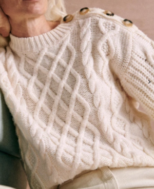 PULL JAMES écru Sézane