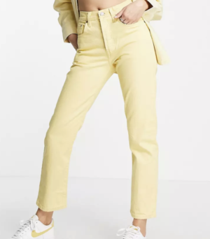 Levi’s® – Fresh 501 – Jean court en coton – Jaune – YELLOW