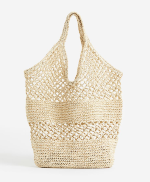 Sac shopping façon crochet H&M