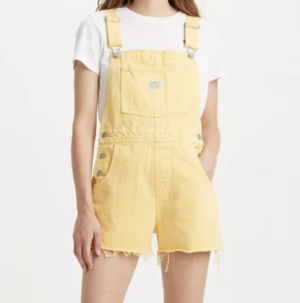 LEVI’S Salopette courte en jean