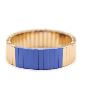 COLORTWIST-1 DENIM RACELET SIMONE A BOREAUX