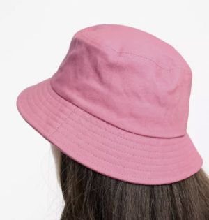 ASOS DESIGN – Bob en toile – Rose délavé