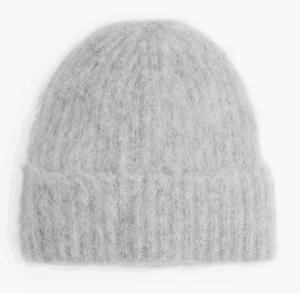 Bonnet en alpaga Gris chiné H&M