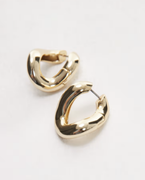 & Other Stories – Créoles torsadées chunky – Doré