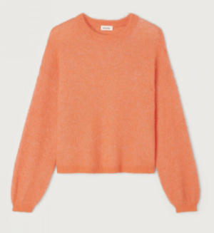 PULL FEMME NENYBAY RÉFÉRENCE : NEN18CE25 American vintage orange