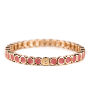 Bracelet Colormind Mini Hibiscus simone à bordeaux