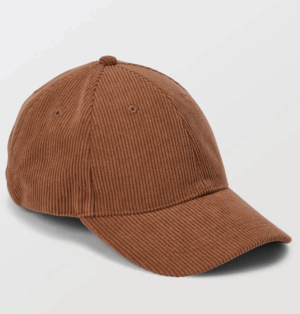 MONOPRIX Casquette en velours Marron