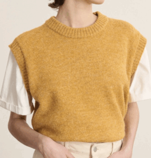 GARANCE PARIS Pull sans manches col rond BIJOU