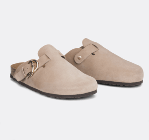 LA REDOUTE COLLECTIONS Mules sabots en cuir suédé