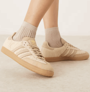 Adidas Originals – Samba OG – Baskets – Crème