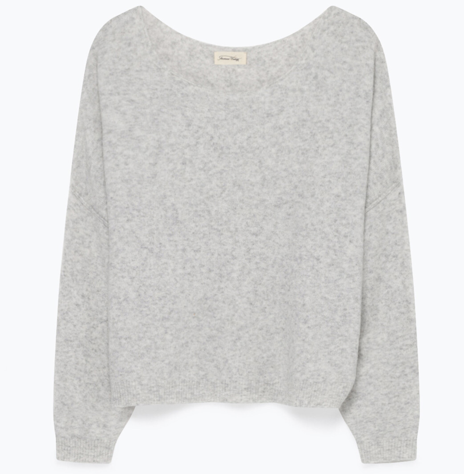 AMERICAN VINTAGE Pull col bateau en grosse maille DAMSVILLE