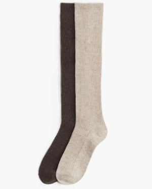 Lot de 2 paires de chaussettes hautes H&M