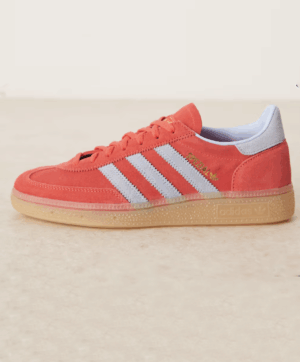 adidas Originals – Handball Spezial – Baskets à semelle naturelle – Rouge/bleu