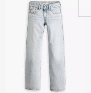 Levi’s – Jean ample à taille basse délavé