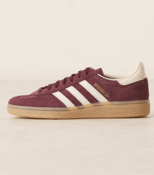 adidas Originals – Handball Spezial – Baskets à semelle en caoutchouc – Bordeaux et crème