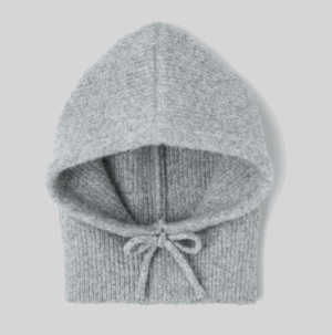 BZB Cagoule fil textile grise femme