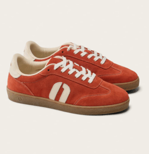 Baskets basses Lucia Orange écru ODAJE