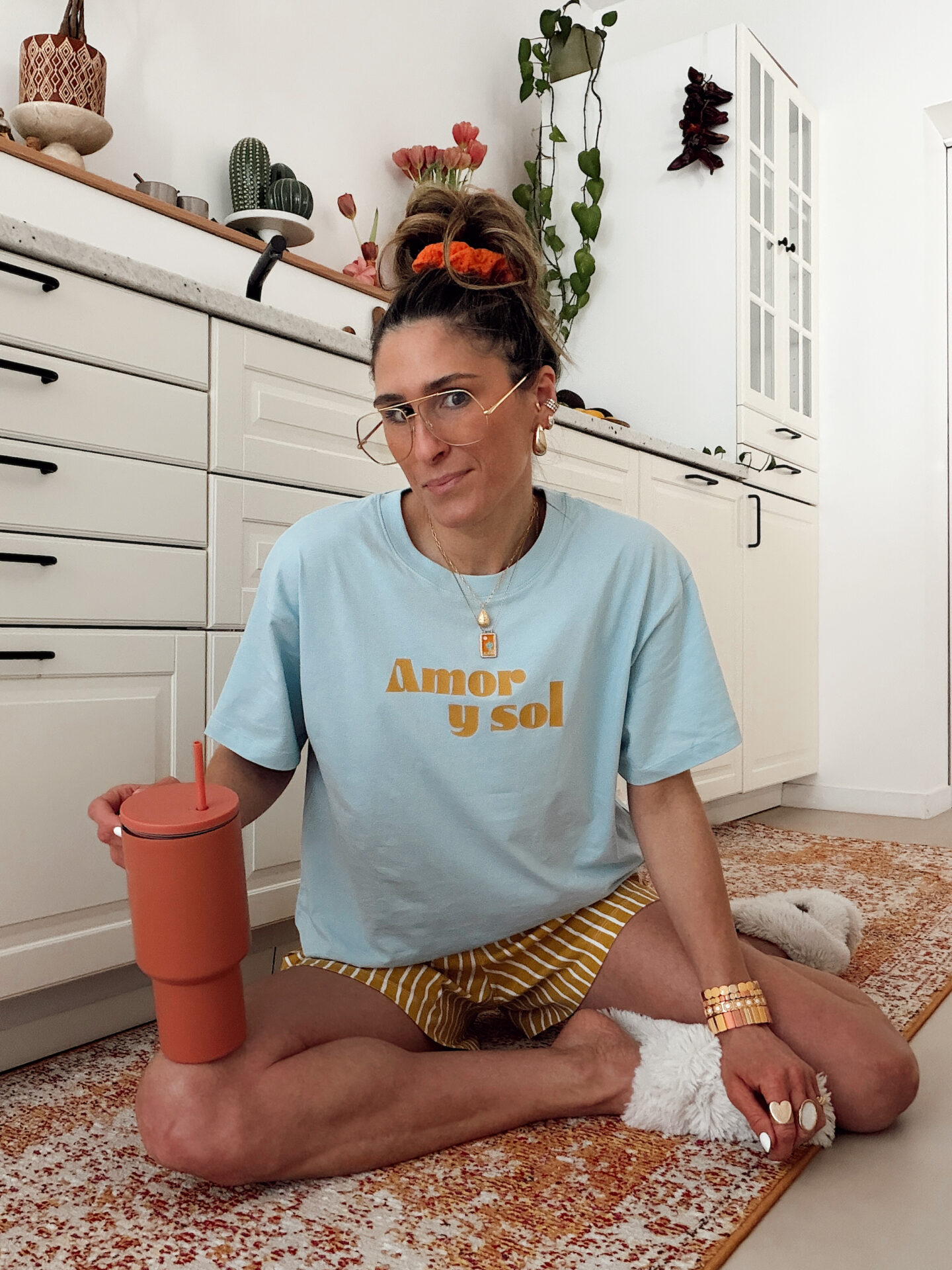 pyjama coloré rayé short la redoute