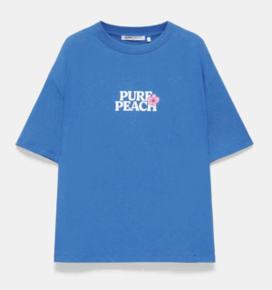 T-shirt motif pêche bleu électrique Pell and Bear