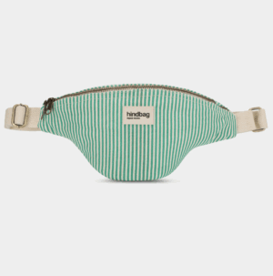 Sac banane Olivia Rayures vert HIINDBAG