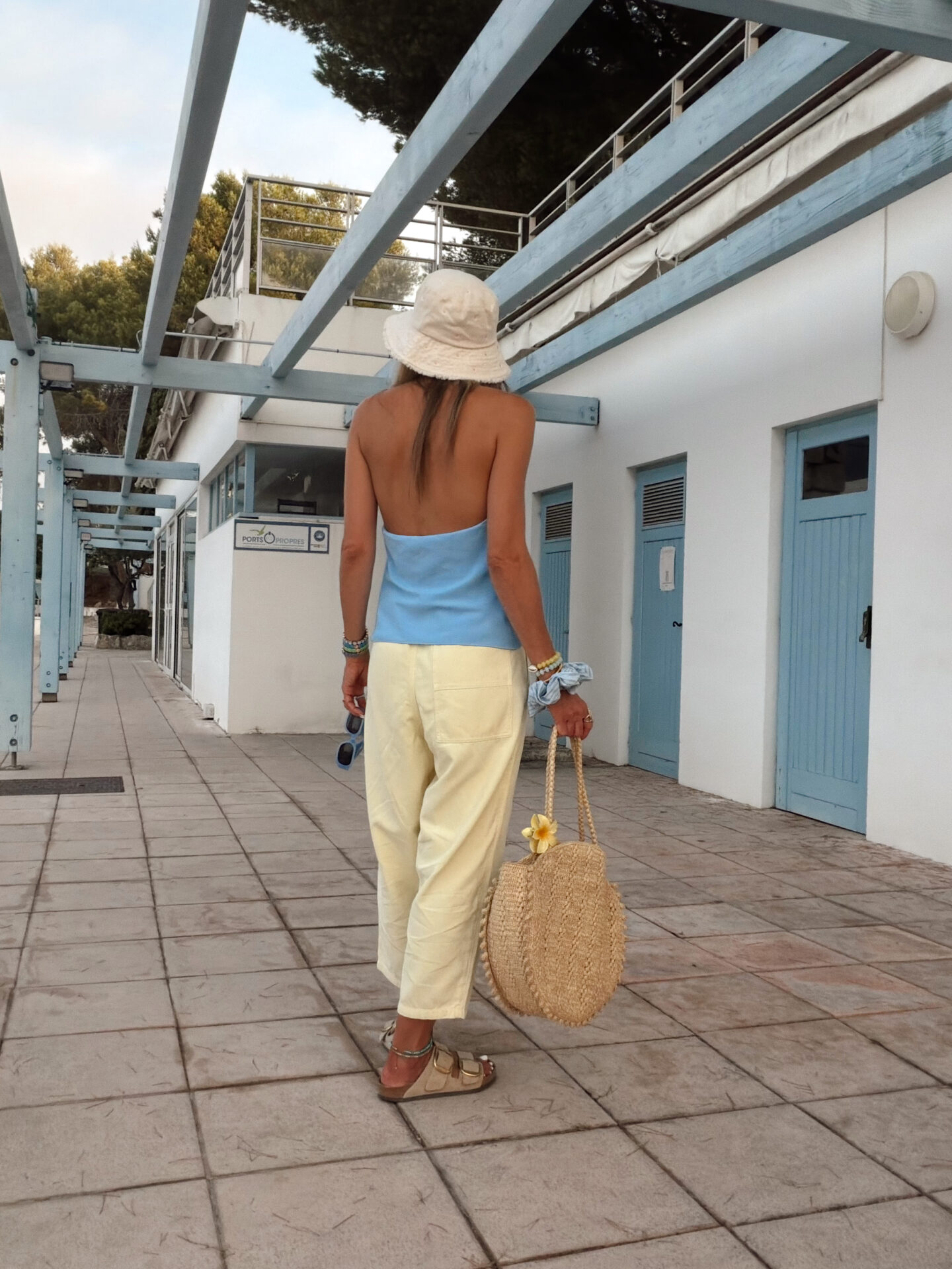 www.chnandchon.com pantalon American vintage jaune