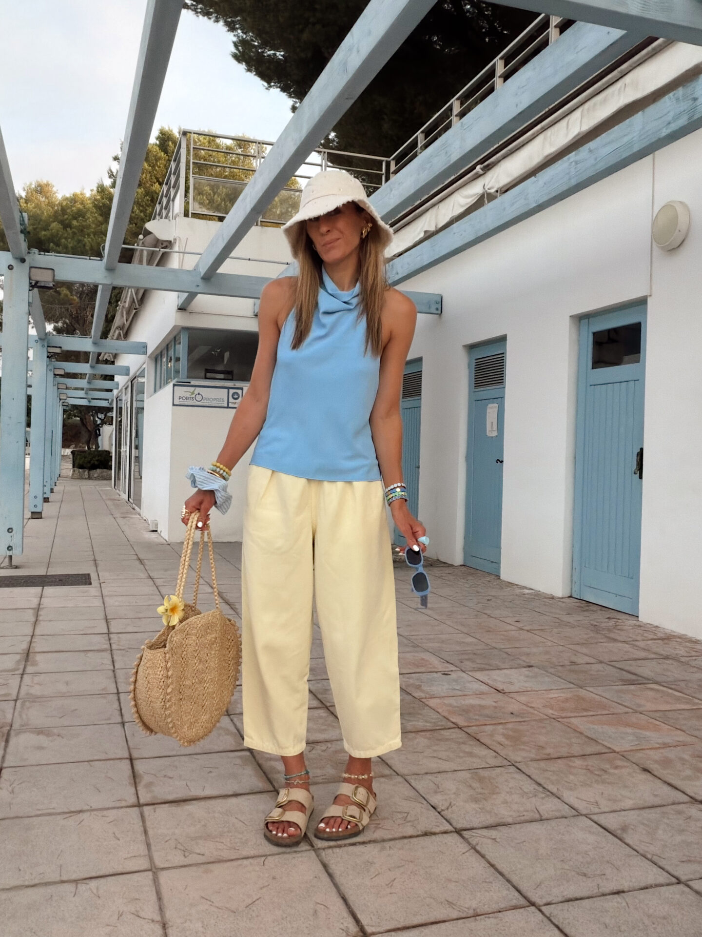 www.chnandchon.com pantalon American vintage jaune